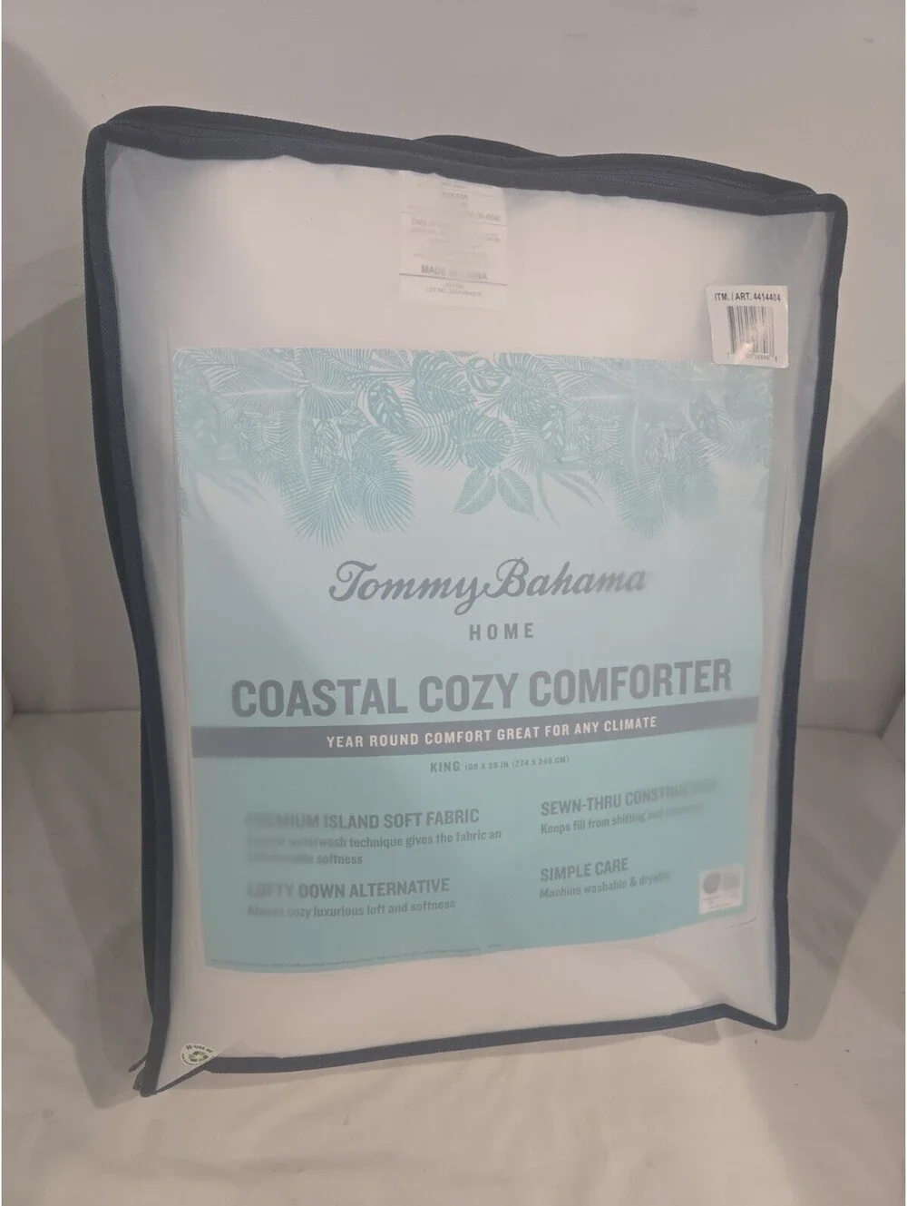 Tommy Bahama Home Coastal Cozy Comforter Luxury All Season Down Comforter